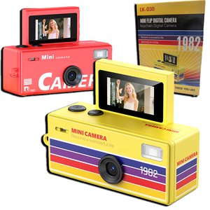 Mini Flip Selfie Light Weight Camera
