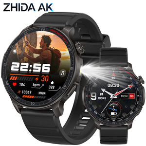 HT48 Round Smartwatch 1.46-inch BT Call 1000mAh IP68 Waterproof Men ODM