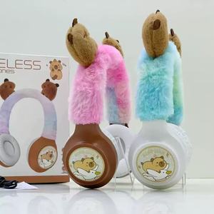 2026 New Capybara Wireless Earphones Cute Toy Earphone Children Headphone