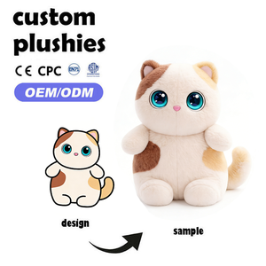 Customized AI White Kitten Smart High Tech Toy Featuring Voice and Emotional Companionship