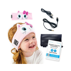 Comfortable Soft Headband Autism Toys Wireless & Wired Toddler Sensory Headphones