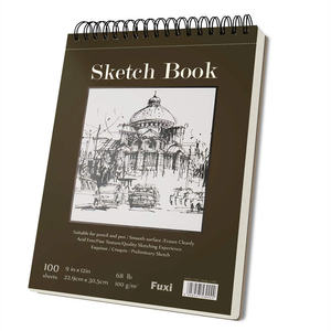 Custom 9 X 12 Inches Pencil Sketch Book